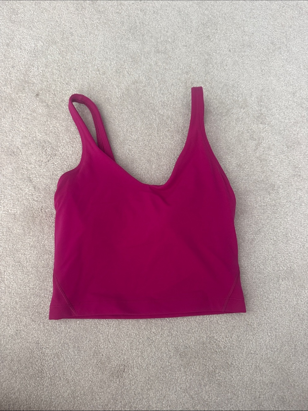 Lululemon bright purple/pink align tank